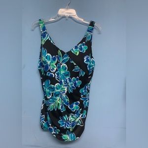 22 C cup Hard cup draped sheath Roxanne swimsuit